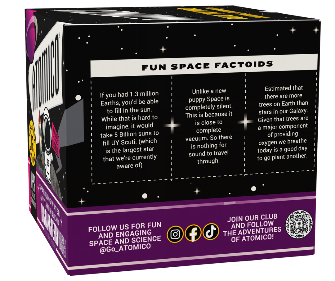 ATOMICO Sparkling Vitamin Water : BIG BANG BERRY 12PK