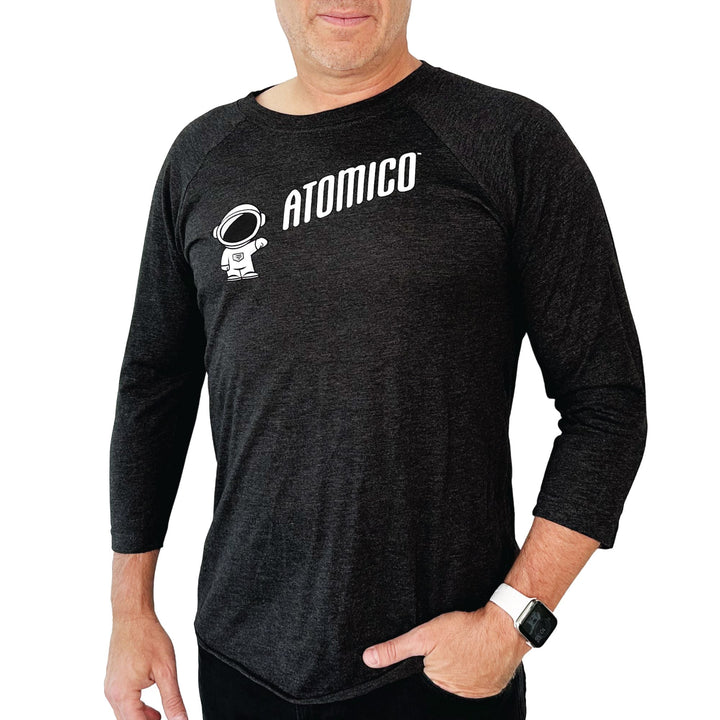 Atomico 3/4 length TShirt by NEXT LEVEL- unisex