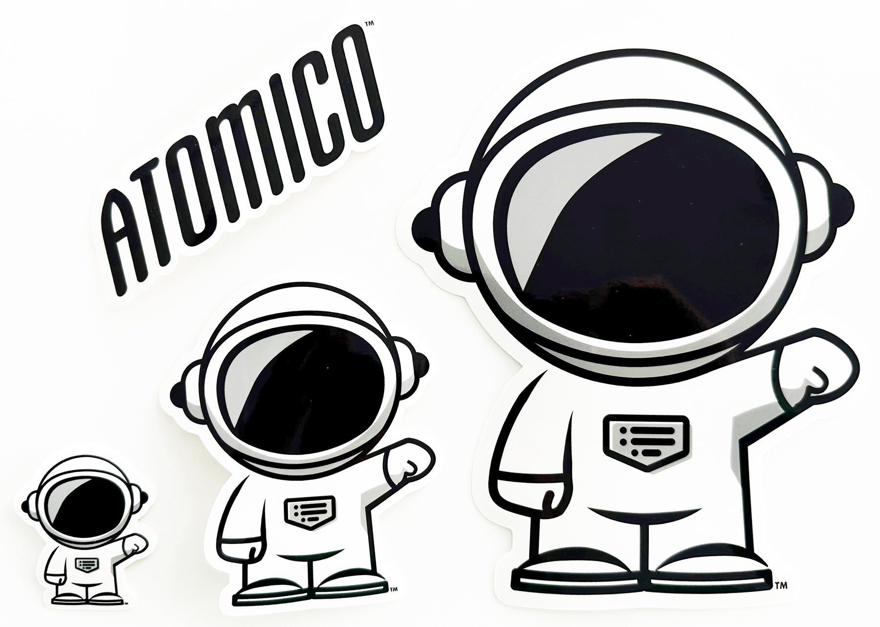 Atomico Sticker Pack – www.GoATOMICO.com